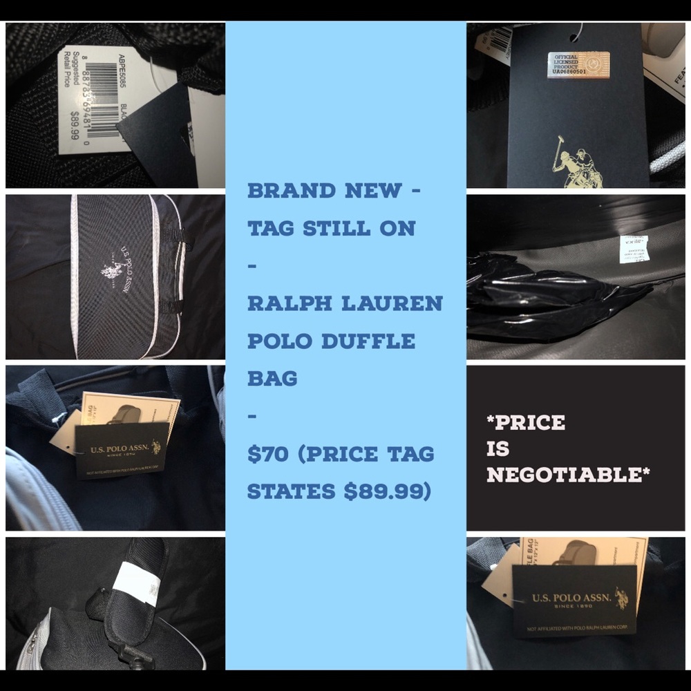 Ralph Lauren Polo Duffle Bag
